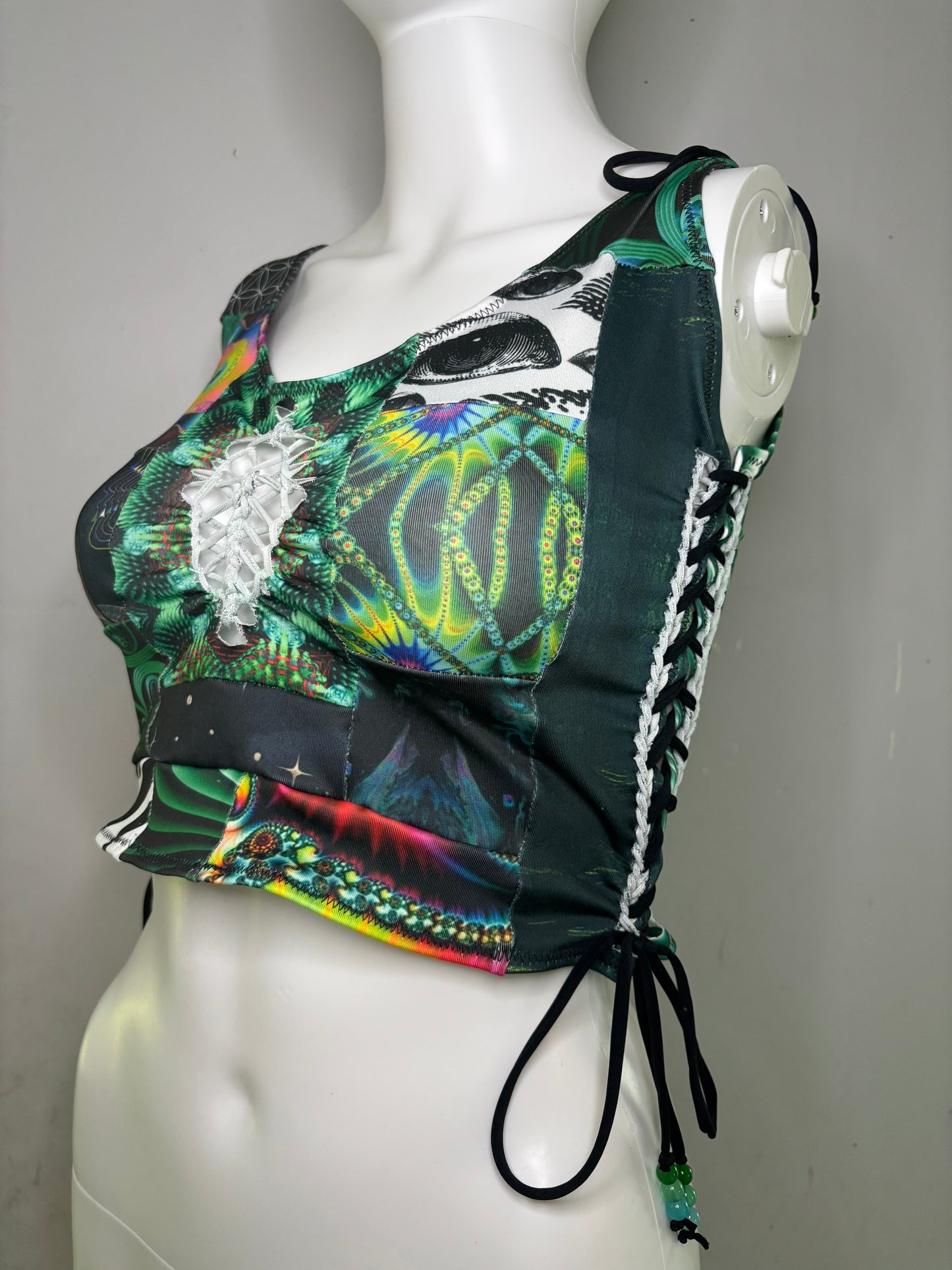 L/XL Patchwork Croptop