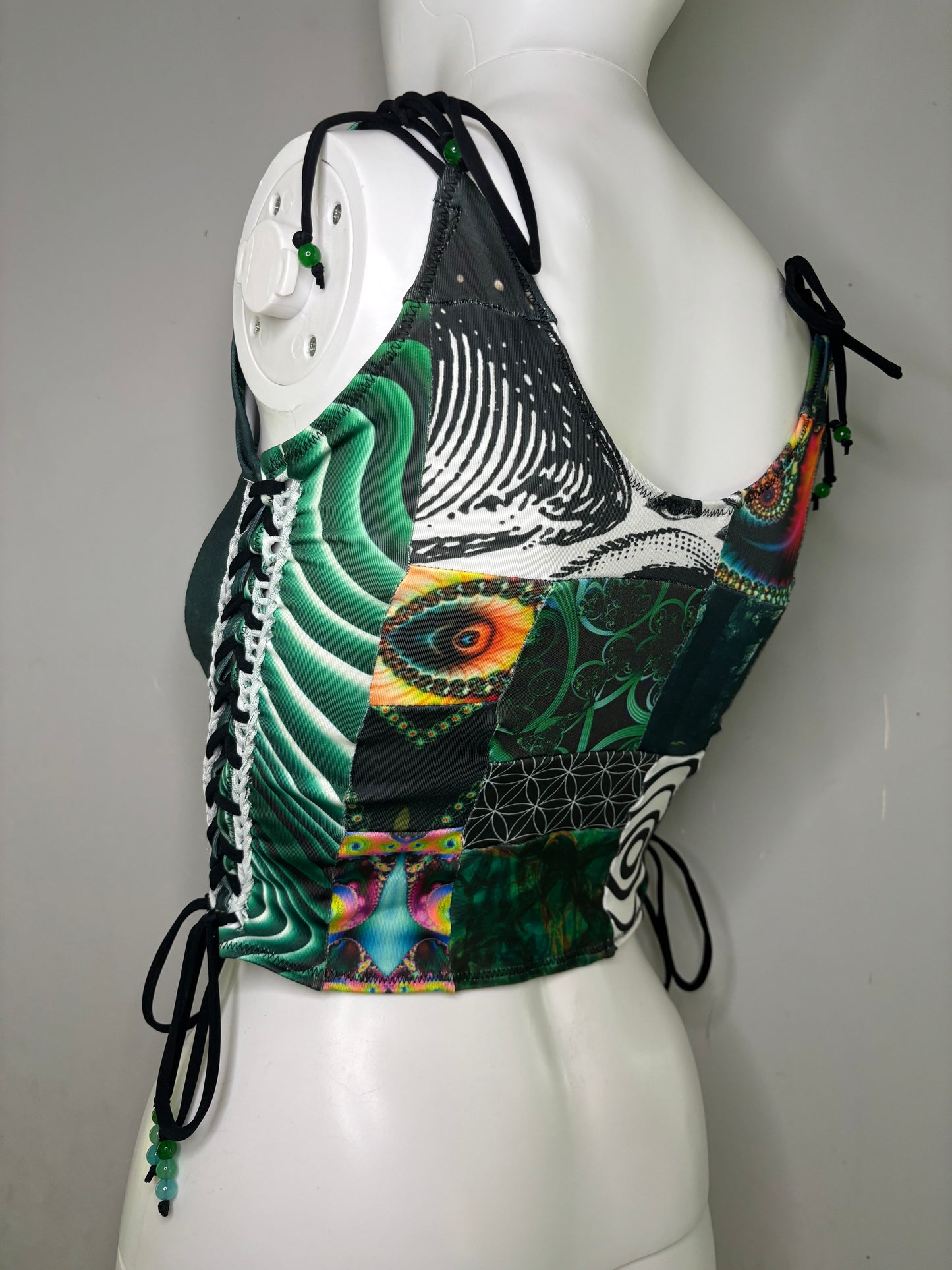 L/XL Patchwork Croptop