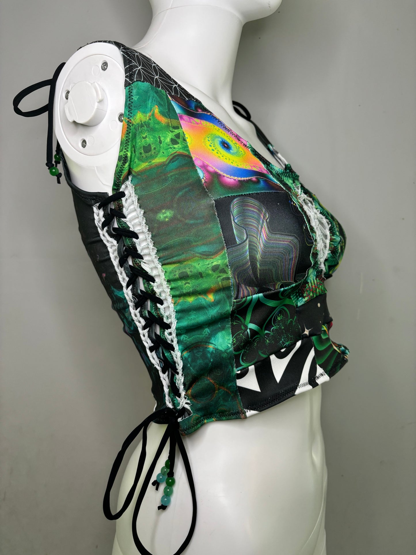 L/XL Patchwork Croptop