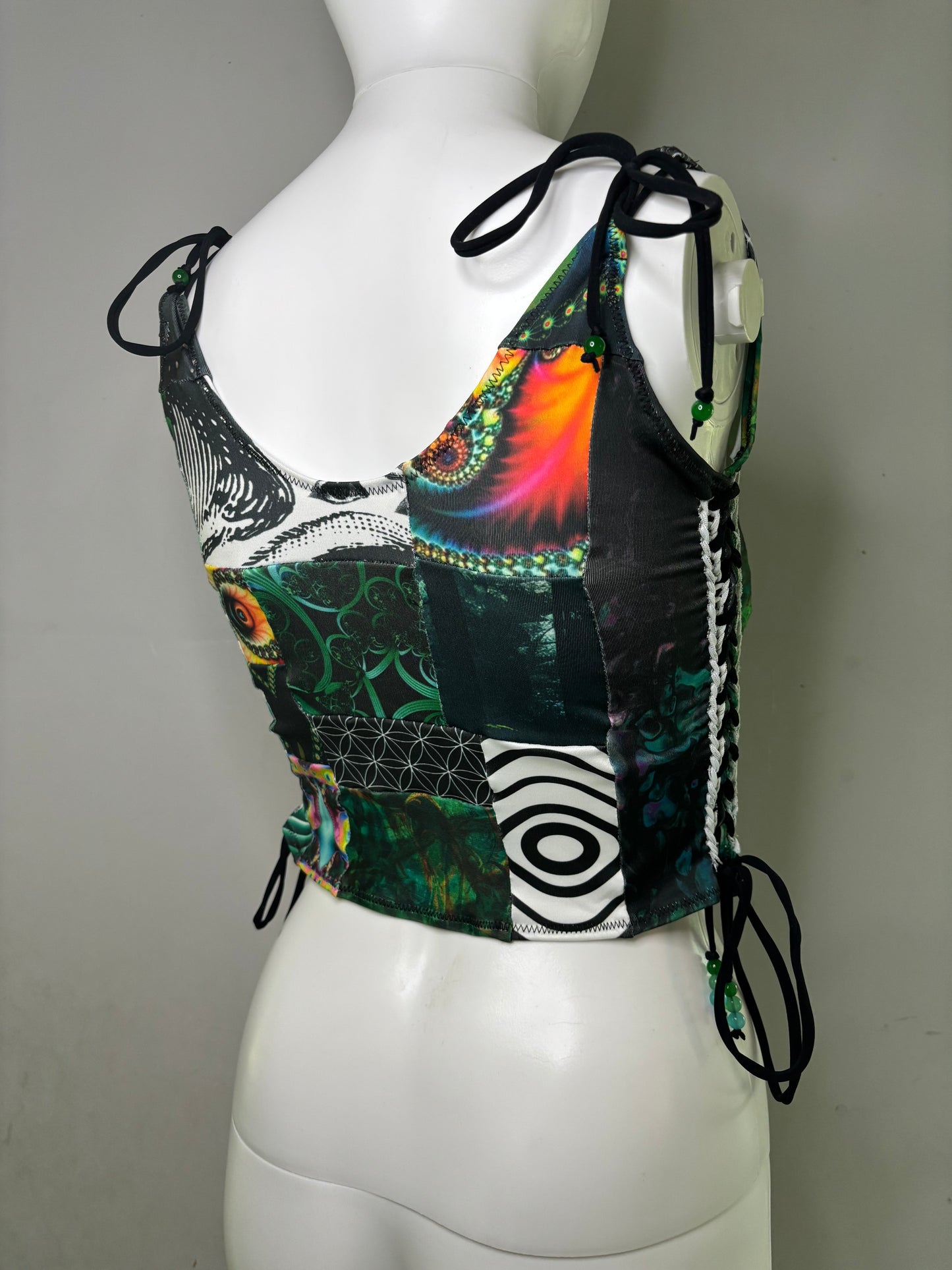L/XL Patchwork Croptop