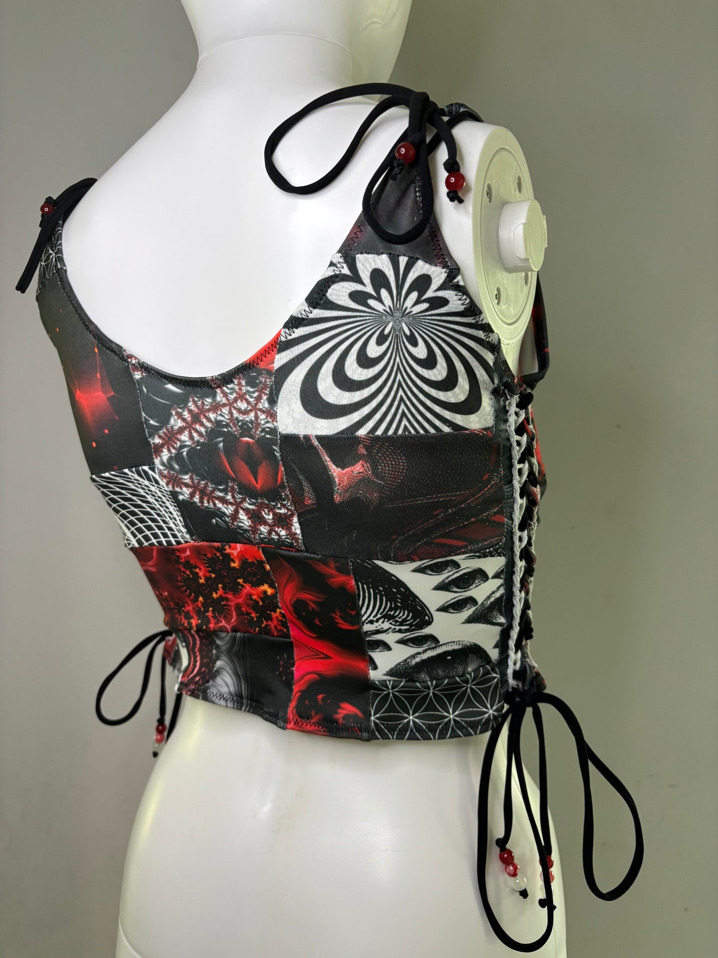 M/L Patchwork Croptop