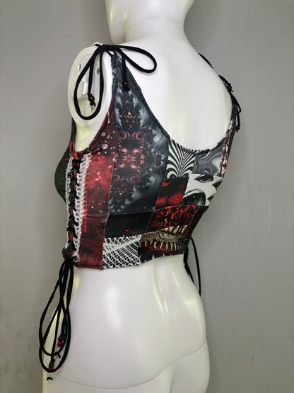 XS/S Patchwork Croptop