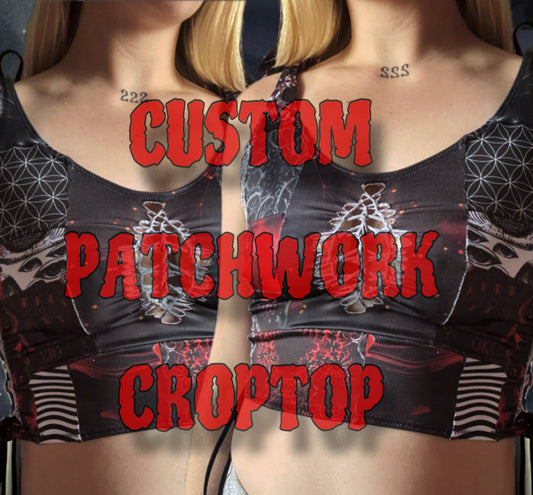 Custom Patchwork Croptop