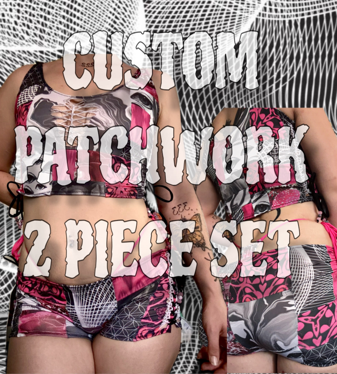 Custom Patchwork 2Piece Set