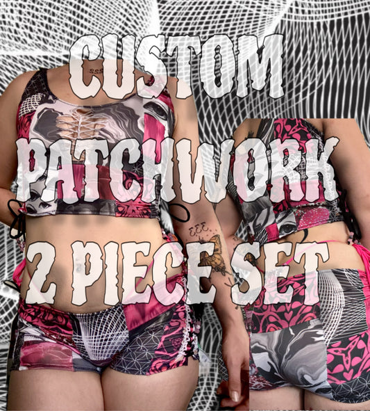 Custom Patchwork 2Piece Set